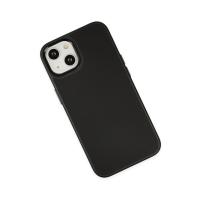 Newface iPhone 14 Plus Kılıf Asya Deri Silikon - Siyah