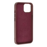 Newface iPhone 14 Plus Kılıf King Kapak - Bordo-Siyah