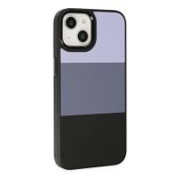 Newface iPhone 14 Plus Kılıf King Kapak - Lila-Siyah