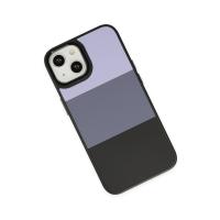 Newface iPhone 14 Plus Kılıf King Kapak - Lila-Siyah