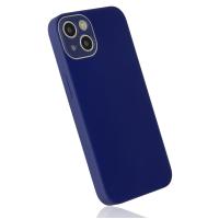 Newface iPhone 14 Plus Kılıf Glass Kapak - Lacivert