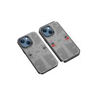 Newface iPhone 14 Kılıf Mekanik Bumper Kapak - Siyah