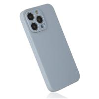 Newface iPhone 14 Pro Max Kılıf Glass Kapak - Sky Blue