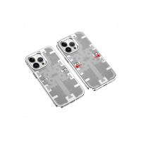 Newface iPhone 14 Pro Kılıf Mekanik Bumper Kapak - Gümüş