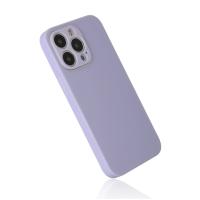 Newface iPhone 14 Pro Max Kılıf Glass Kapak - Lila