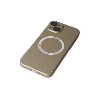 Newface iPhone 14 Kılıf Jack Magneticsafe Lens Silikon - Gold