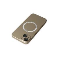 Newface iPhone 14 Plus Kılıf Jack Magneticsafe Lens Silikon - Gold