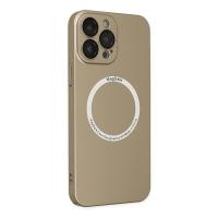 Newface iPhone 14 Pro Max Kılıf Jack Magneticsafe Lens Silikon - Gold