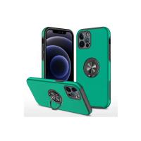 Newface iPhone 12 Pro Kılıf Elit Yüzüklü Kapak - Yeşil