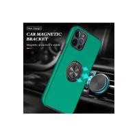 Newface iPhone 12 Pro Kılıf Elit Yüzüklü Kapak - Yeşil