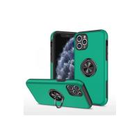 Newface iPhone 11 Pro Kılıf Elit Yüzüklü Kapak - Yeşil