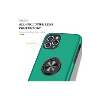 Newface iPhone 11 Pro Kılıf Elit Yüzüklü Kapak - Yeşil