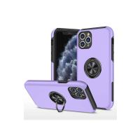 Newface iPhone 11 Pro Kılıf Elit Yüzüklü Kapak - Mor