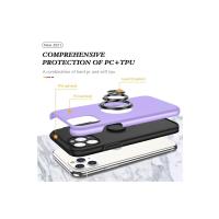 Newface iPhone 11 Pro Kılıf Elit Yüzüklü Kapak - Mor