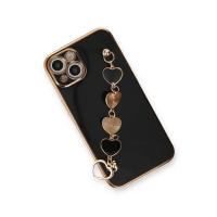 Newface iPhone 14 Kılıf Esila Silikon - Siyah