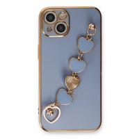 Newface iPhone 14 Kılıf Esila Silikon - Gri