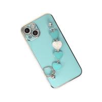 Newface iPhone 14 Kılıf Esila Silikon - Su Yeşili