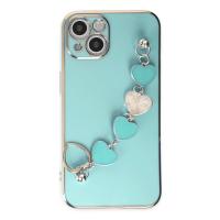 Newface iPhone 14 Kılıf Esila Silikon - Su Yeşili