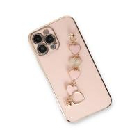 Newface iPhone 14 Pro Kılıf Esila Silikon - Pudra