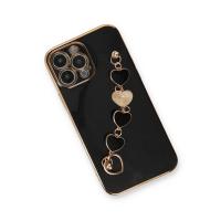 Newface iPhone 14 Pro Max Kılıf Esila Silikon - Siyah