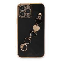 Newface iPhone 14 Pro Max Kılıf Esila Silikon - Siyah