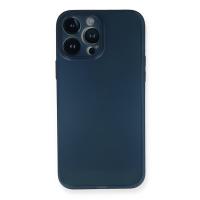 Newface iPhone 14 Pro Kılıf PP Ultra İnce Kapak - Mavi