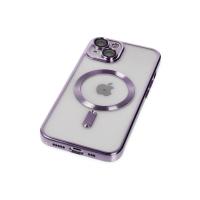 Newface iPhone 14 Kılıf Kross Magneticsafe Kapak - Mor