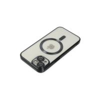 Newface iPhone 14 Plus Kılıf Kross Magneticsafe Kapak - Siyah
