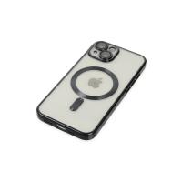 Newface iPhone 14 Plus Kılıf Kross Magneticsafe Kapak - Siyah