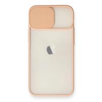 Newface iPhone 11 Kılıf Palm Buzlu Kamera Sürgülü Silikon - Pembe