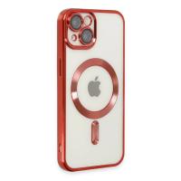 Newface iPhone 14 Plus Kılıf Kross Magneticsafe Kapak - Kırmızı