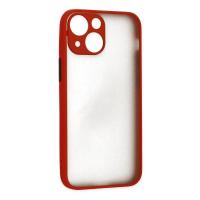 Newface iPhone 15 Kılıf Montreal Silikon Kapak - Kırmızı