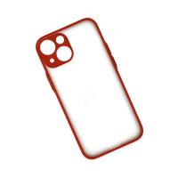 Newface iPhone 15 Kılıf Montreal Silikon Kapak - Kırmızı