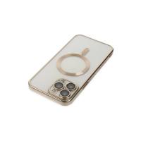 Newface iPhone 14 Pro Kılıf Kross Magneticsafe Kapak - Gold