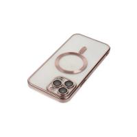 Newface iPhone 14 Pro Kılıf Kross Magneticsafe Kapak - Rose