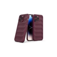 Newface iPhone 15 Pro Max Kılıf Optimum Silikon - Bordo