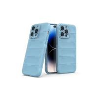 Newface iPhone 15 Pro Max Kılıf Optimum Silikon - Sky Blue