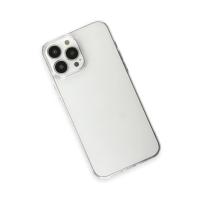 Newface iPhone 15 Pro Max Kılıf Pc Sert Şeffaf Kapak - Şeffaf