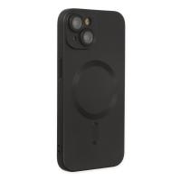 Newface iPhone 14 Plus Kılıf Moshi Lens Magneticsafe Silikon - Siyah
