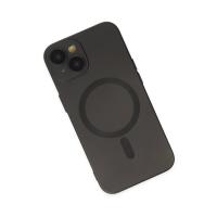 Newface iPhone 14 Plus Kılıf Moshi Lens Magneticsafe Silikon - Siyah