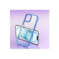 Newface iPhone 15 Kılıf Power Silikon - Sierra Blue