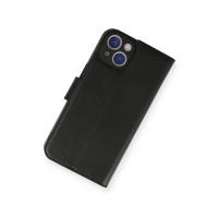 Newface iPhone 14 Kılıf Trend S Plus Kapaklı Kılıf - Siyah