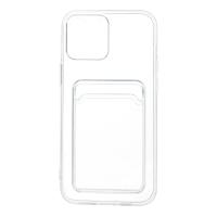 Newface iPhone 12 Pro Max Kılıf Kart Şeffaf Silikon - Şeffaf