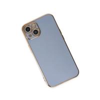 Newface iPhone 15 Kılıf Volet Silikon - Mavi