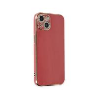 Newface iPhone 15 Kılıf Volet Silikon - Kırmızı