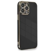 Newface iPhone 15 Pro Kılıf Volet Silikon - Siyah