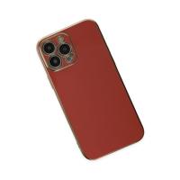 Newface iPhone 15 Pro Max Kılıf Volet Silikon - Kırmızı