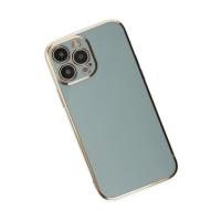 Newface iPhone 15 Pro Max Kılıf Volet Silikon - Açık Yeşil