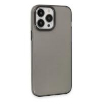 Newface iPhone 15 Pro Kılıf Modos Metal Kapak - Siyah