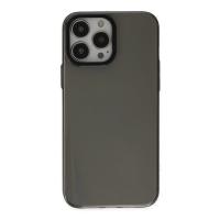 Newface iPhone 14 Pro Kılıf Anka PC Sert Metal Kapak - Siyah